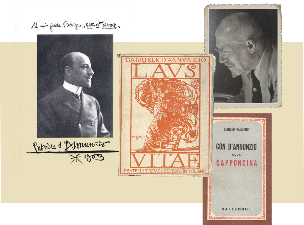 Lavs Vitae — storia dell'amicizia tra Benigno Palmerio e Gabriele d'Annunzio